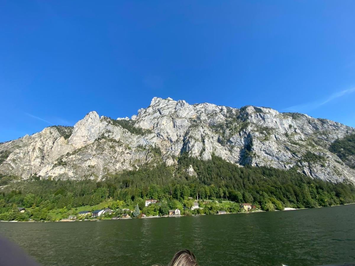 Ferienhaeuschen Am Traunsee Mit Tretboot Zur Freien Nutzung Am Badeplatz Altmünster Exterior foto